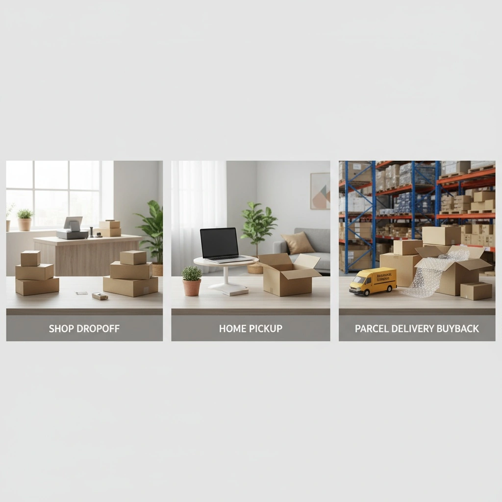 買取方法を比較：店頭・出張・宅配それぞれの違い