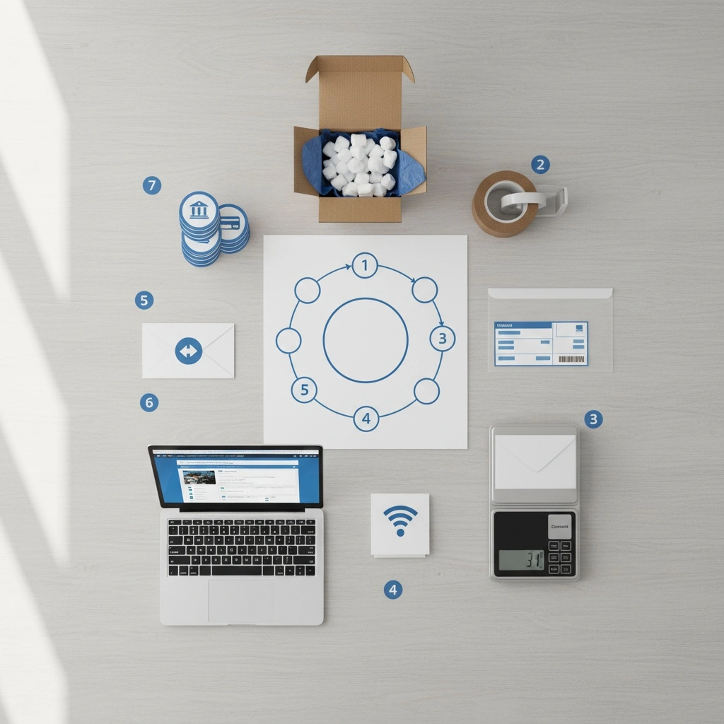 ティファナの宅配買取・出張買取の流れ