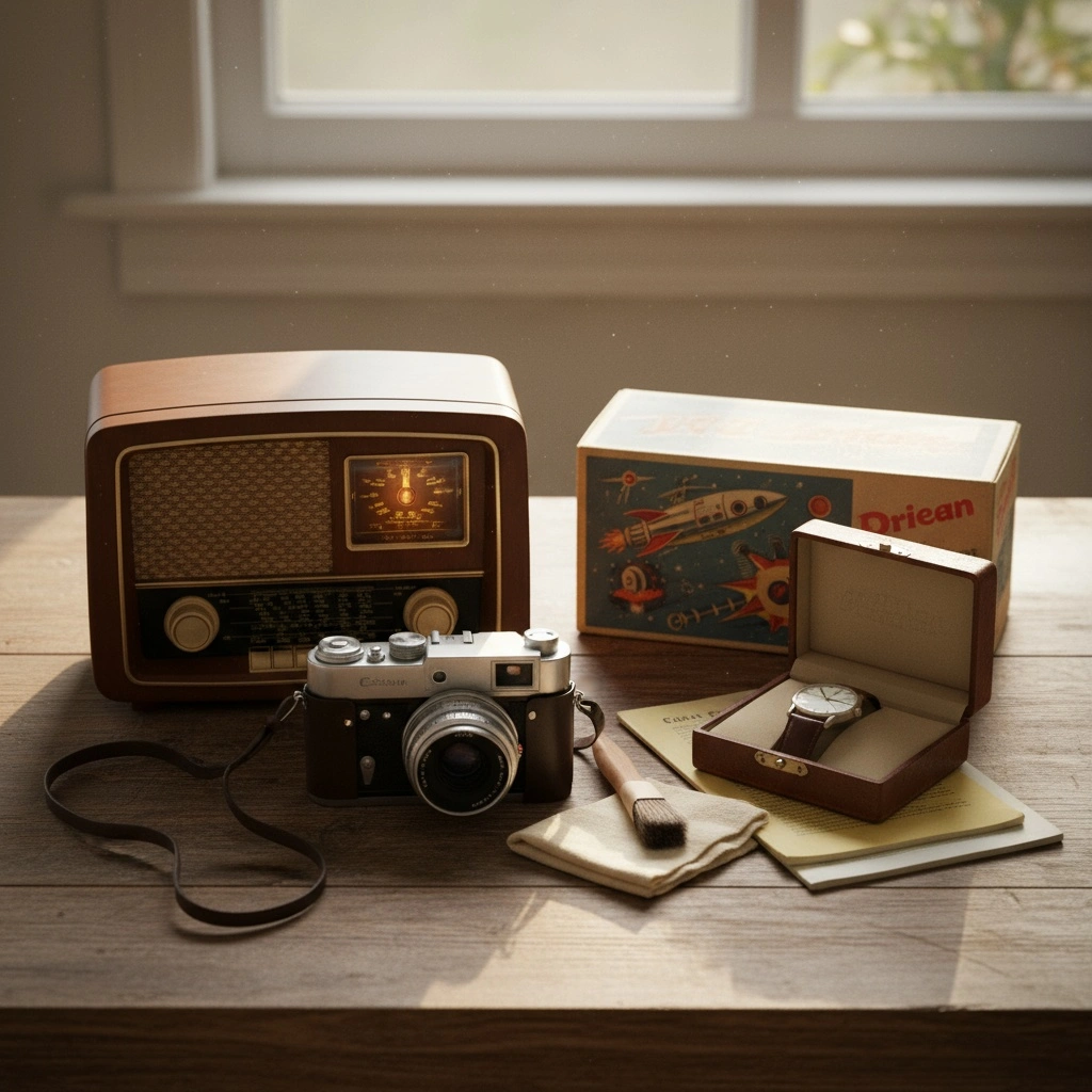 レトロ品を高く売るコツ：査定アップの実践テクニック