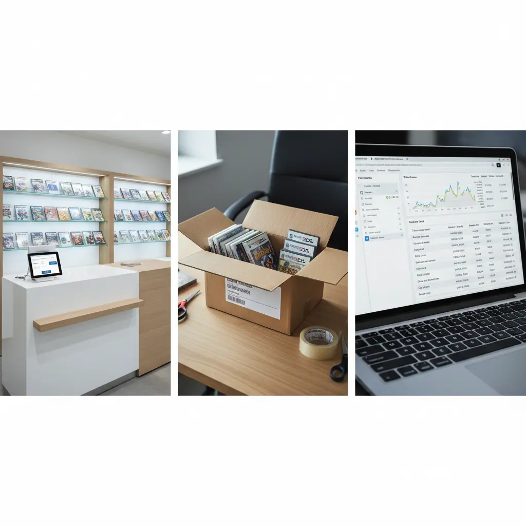 店頭・宅配・オンラインの3DSソフト買取方法を比較