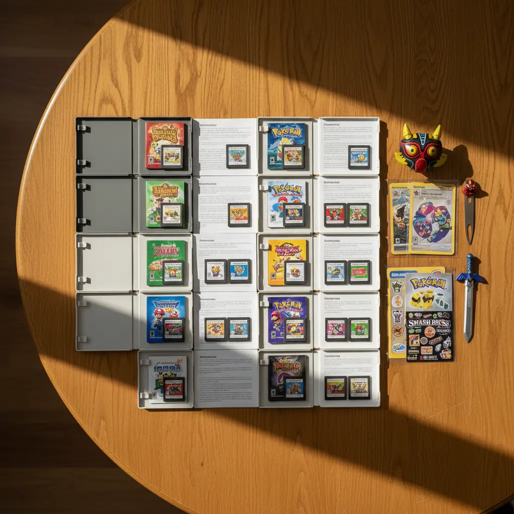 3DSソフトを高く売るための査定アップテクニック