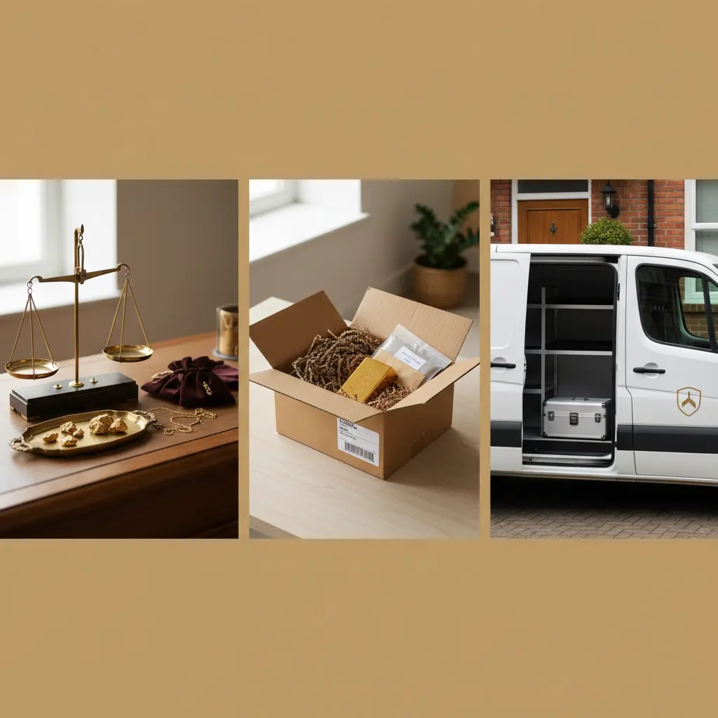 店頭・宅配・出張の買取方式別メリット比較