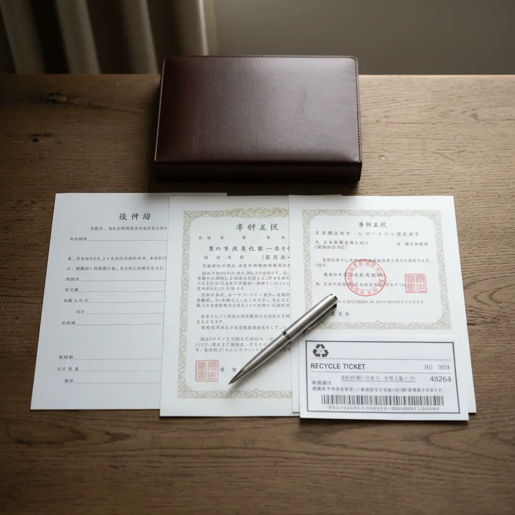 動かない車を売る際の必要書類と手続きの流れ