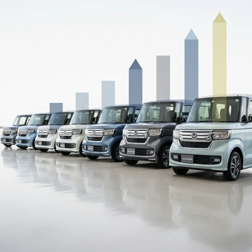 年式・走行距離別に見るN-BOX買取相場の差