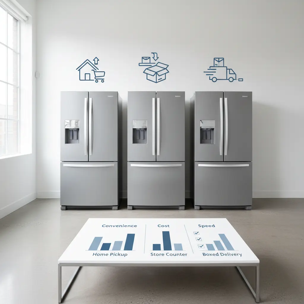 冷蔵庫の買取方法と費用比較：出張・店頭・宅配の違いを解説