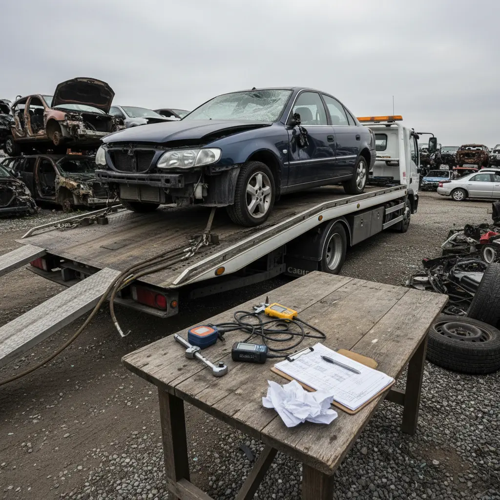 動かない車を買い取ってくれる業者の種類と特徴