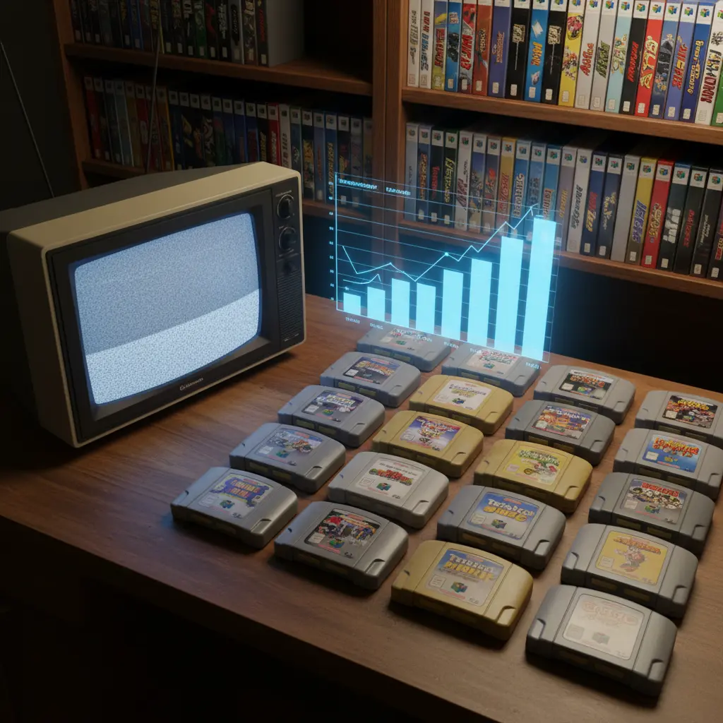 64ソフト買取価格を左右する市場トレンドと今後の見通し