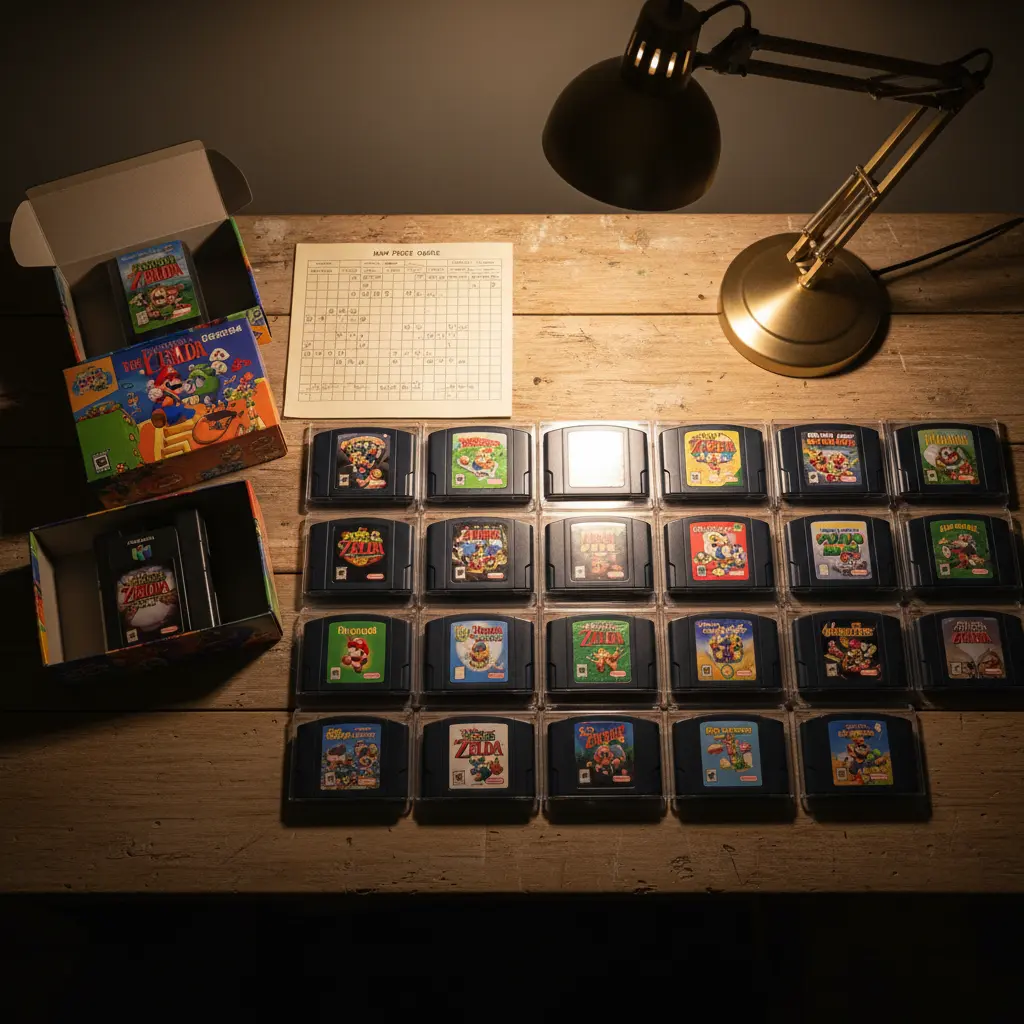 64ソフト買取相場と高額タイトルの最新動向