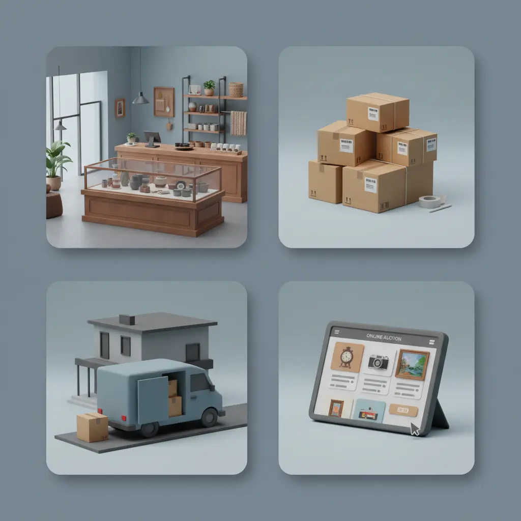 買い取りの主な種類と特徴：店頭・出張・宅配・個人取引を比較