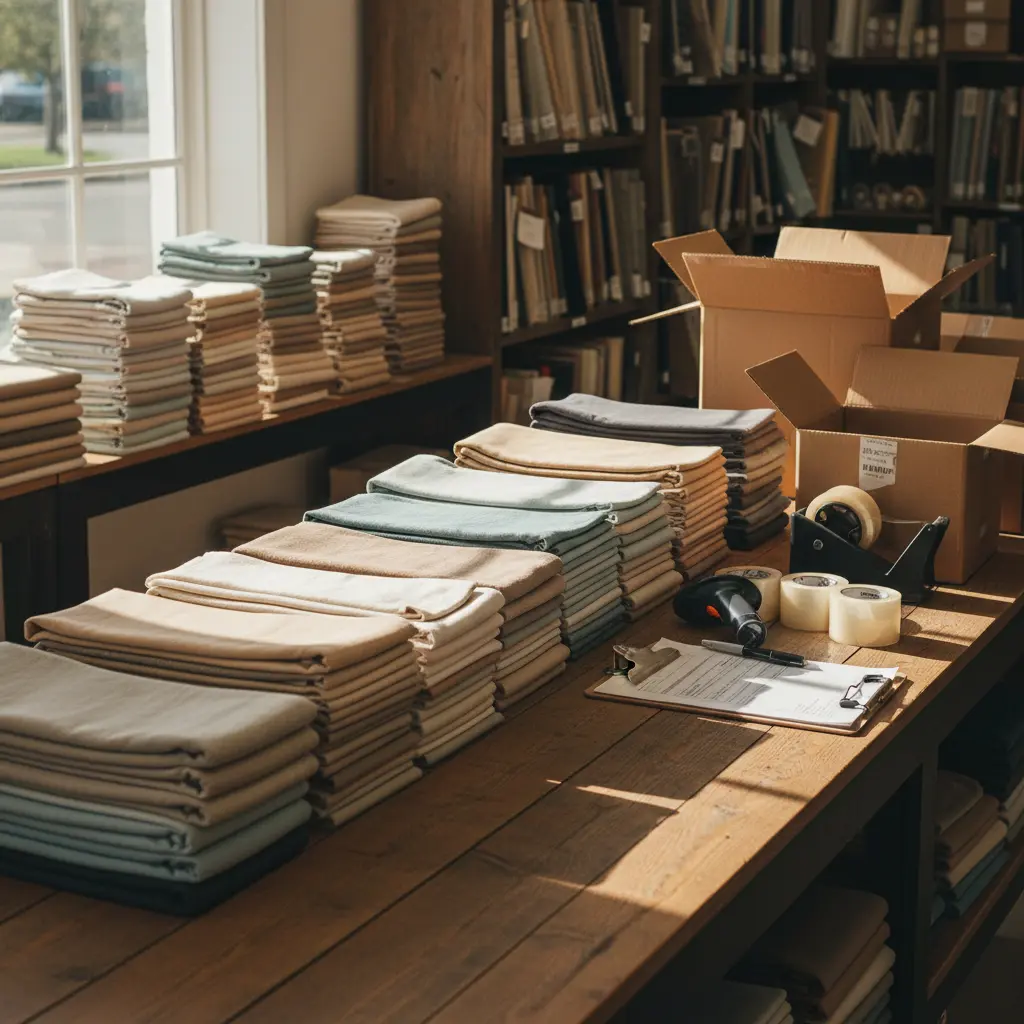 布買取の方法と手続きの流れ