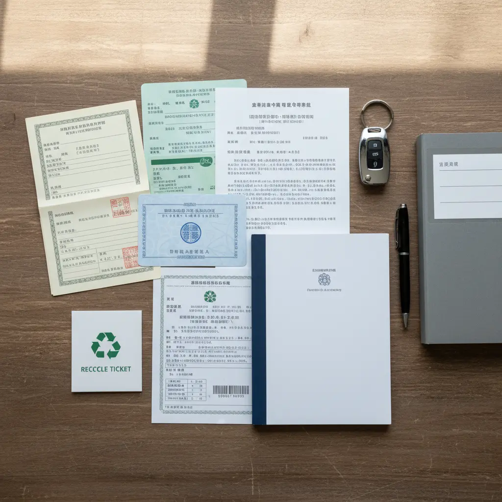 買取手続きの流れ：契約後の名義変更と必要書類チェック