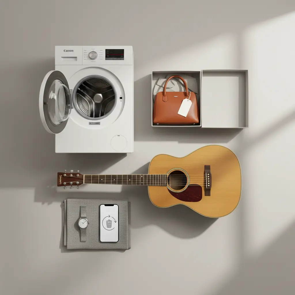 家電・ブランド・楽器など主要ジャンル別リユース買取ポイント