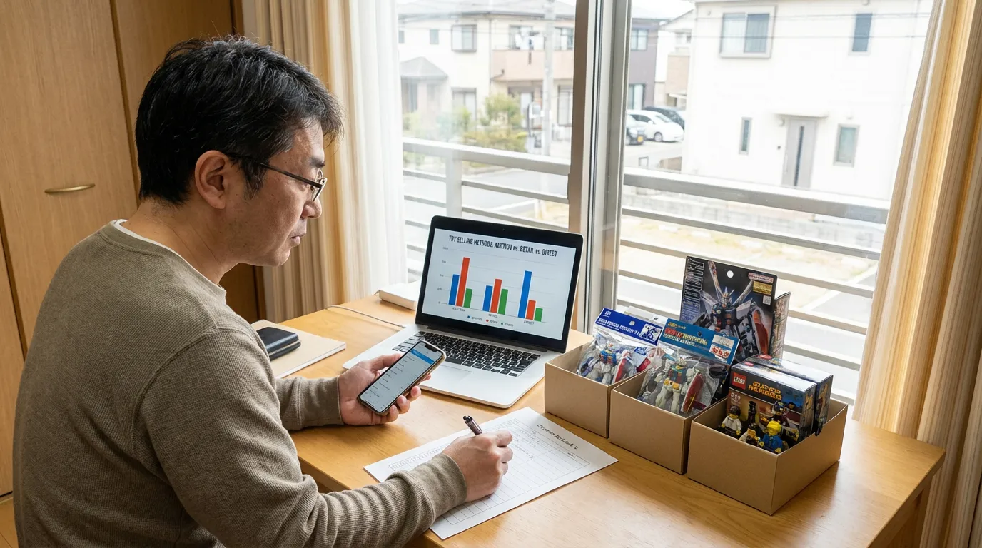 買取 おもちゃ - 宅配・出張・店頭の買取方法を比較する