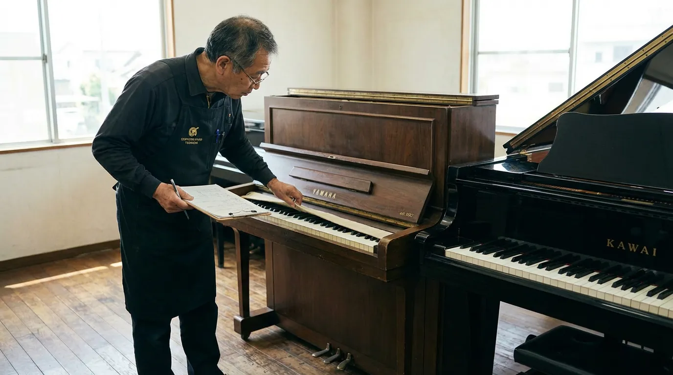 40年前のピアノ 買取 - メーカー別・モデル別のピアノ買取相場と価格目安